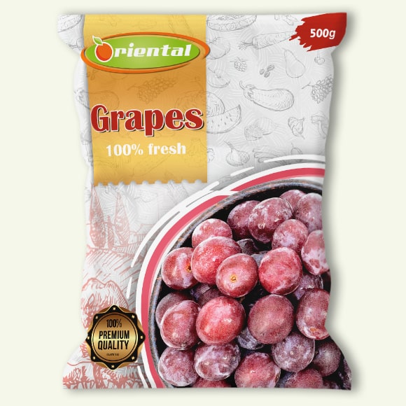 Frozen Grapes
